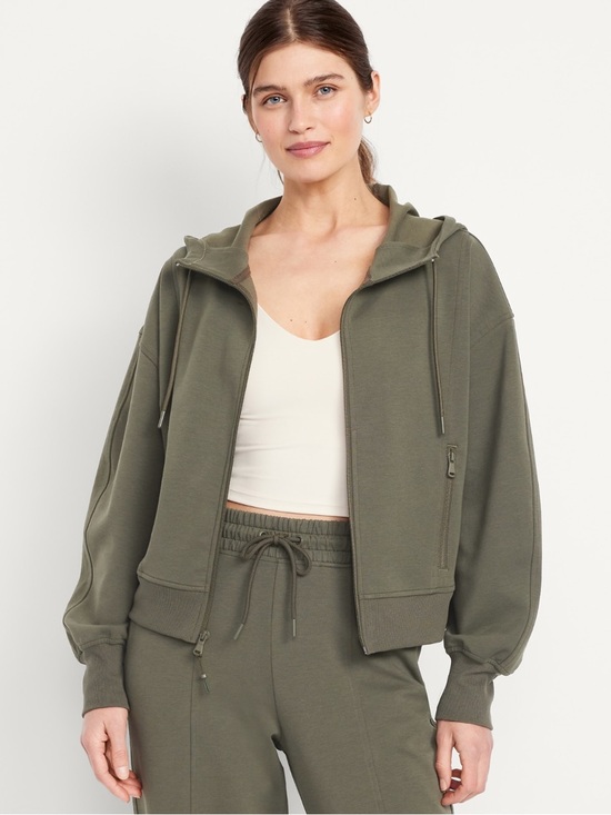 Old Navy Tops - Old Navy Dynamic Fleece Oversized Full-Zip Hoodie Sweatshirt, NWT
